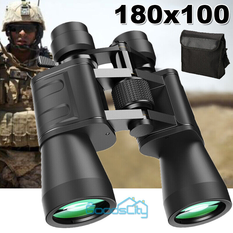 High Power Military HD 180x100 Zoom Binoculars for Hunting & Camping