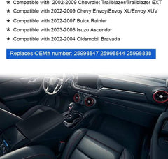new Compatible with Center Console Lid Armrest Kit Chevy GMC Trailblazer EXT... 07FC0E-D4 - KOEEK