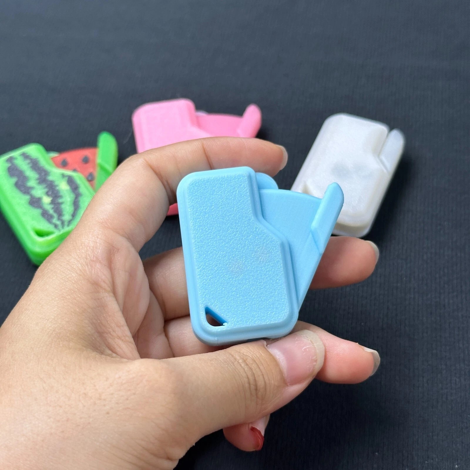 Fidget Slider 3D Printing Stress Relief For Adults EDC Ultra light Desk Toy Gift 07FC0E-D4 - KOEEK