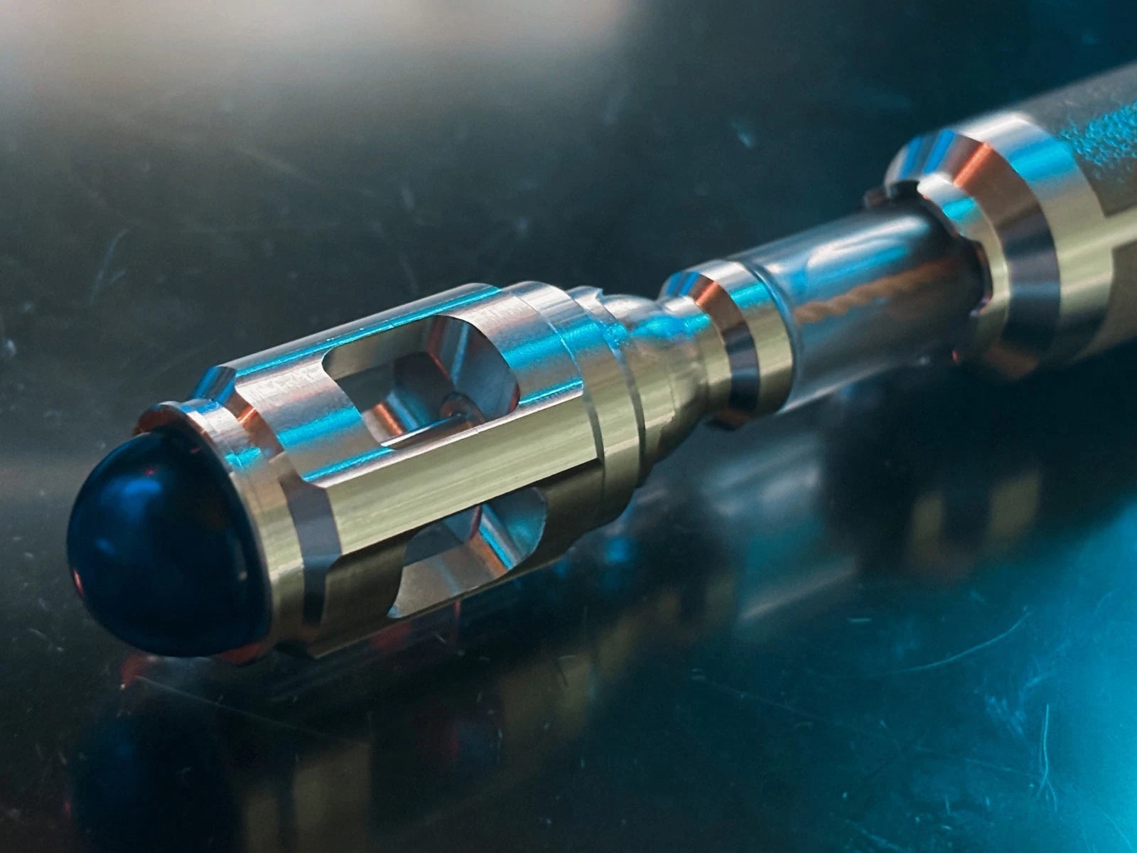 US STOCK! 10th Doctor Who Metal Sonic Screwdriver Scalable LED Replica Prop Gift 07FC0E-D4 - KOEEK