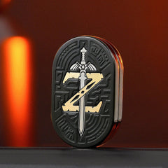 Zelda Sword Rhythm Push EDC Stress Relief Toy Direct Push Spin Pop Coin 07FC0E-D4 - KOEEK