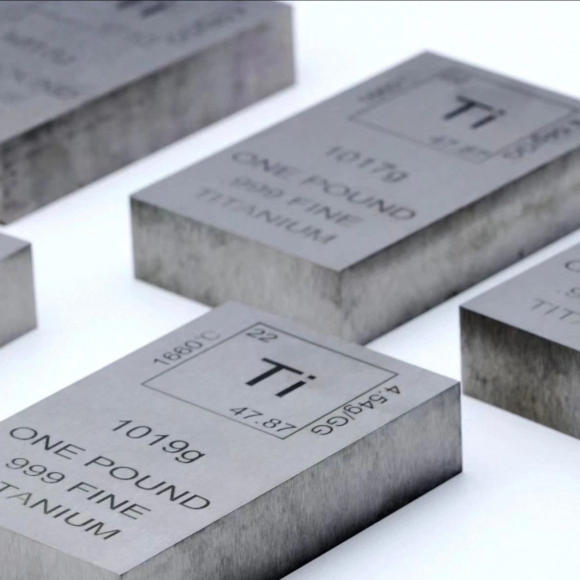 Collectibles made of Pure Titanium Model metal Cube 1KG 07FC0E-D4 - KOEEK