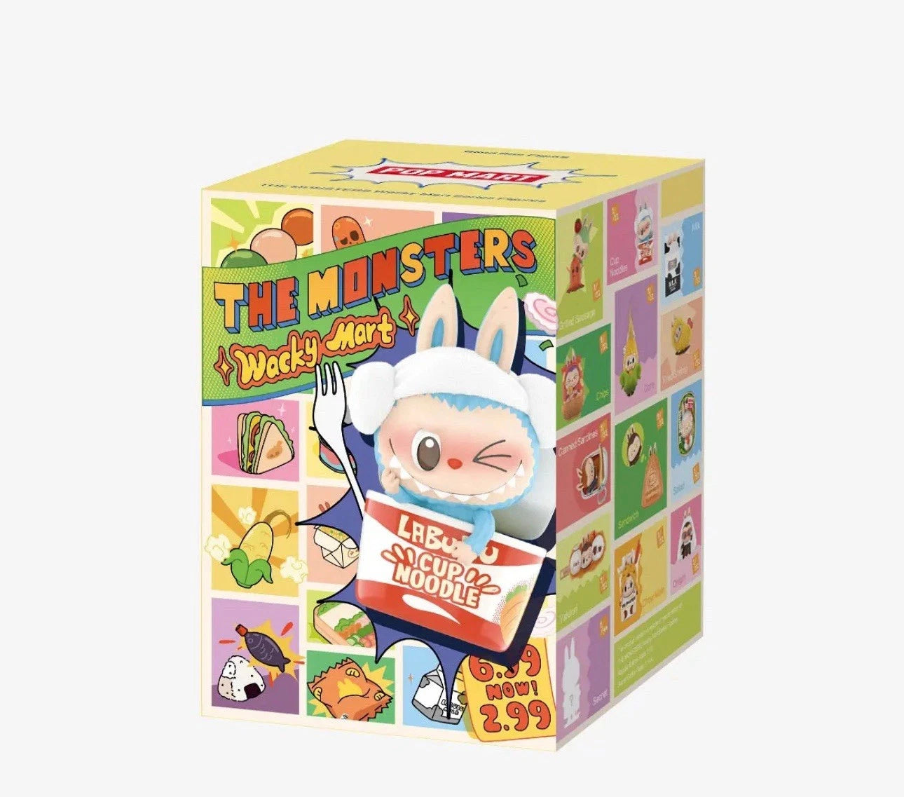 US STOCK POP MART Labubu Wacky Mart Series Figures One Blind Box Sealed Gift Toy POP_MART - KOEEK
