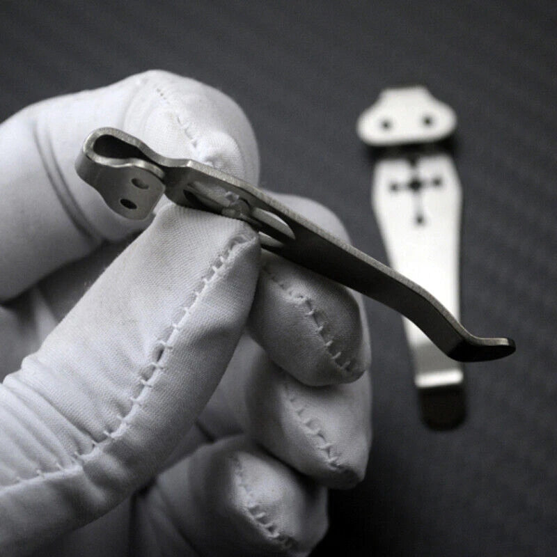 Titanium Alloy Deep Carry Pocket Clip Back Clip For BENCHMADE Osborne 940,941 + 07FC0E-D4 - KOEEK