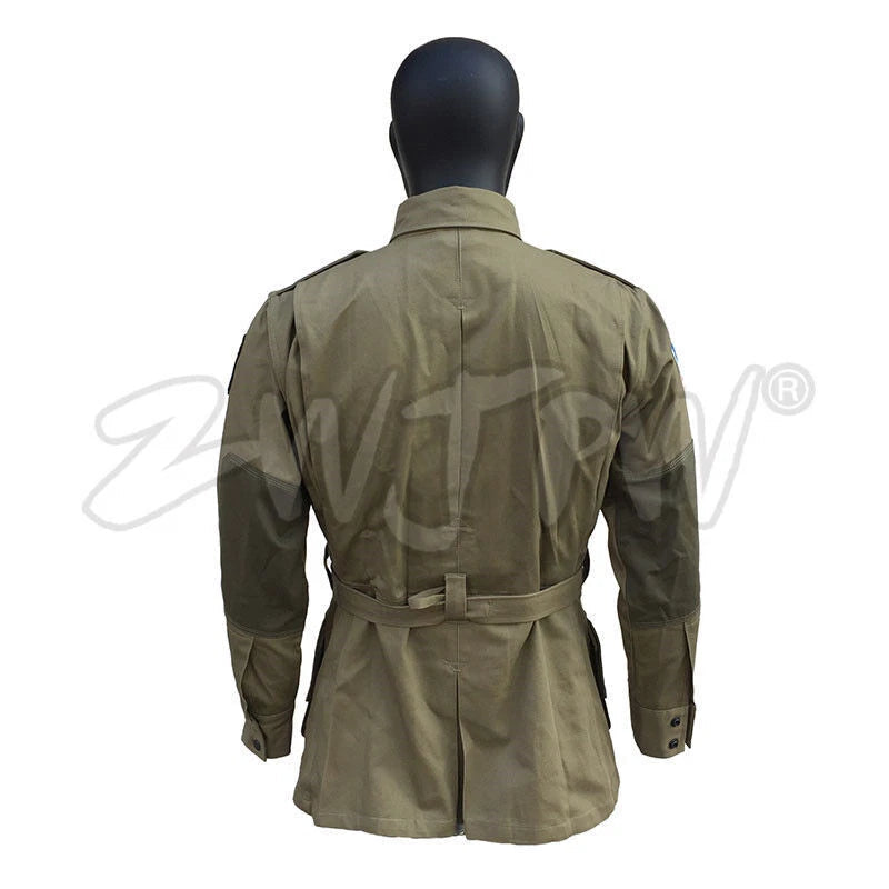 WW2 US M42 10182 Army Men's  Uniform Paratrooper Costume Sets Solider Clothing 07FC0E-D4 - KOEEK