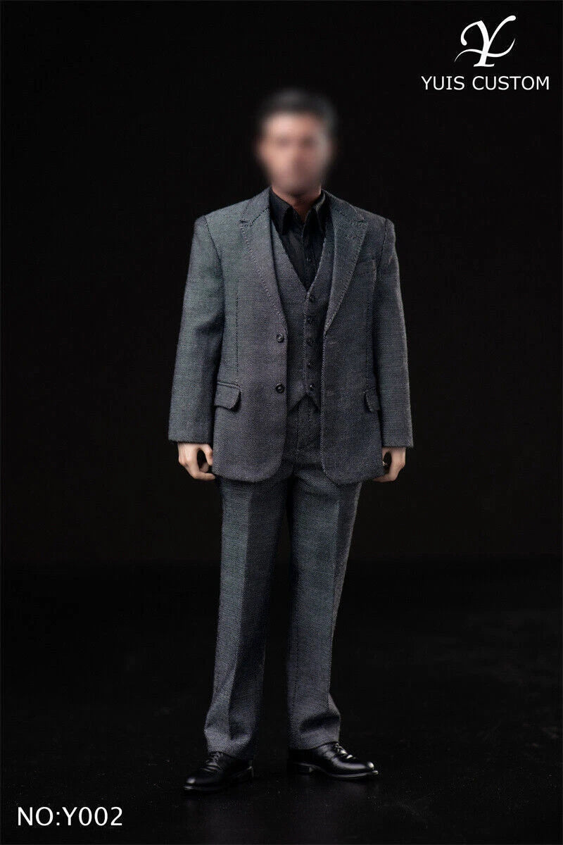 YUIS CUSTOM Y002 1/6 Ben Affleck Clothes Suit with Body Figure Accessory Prop 07FC0E-D4 - KOEEK