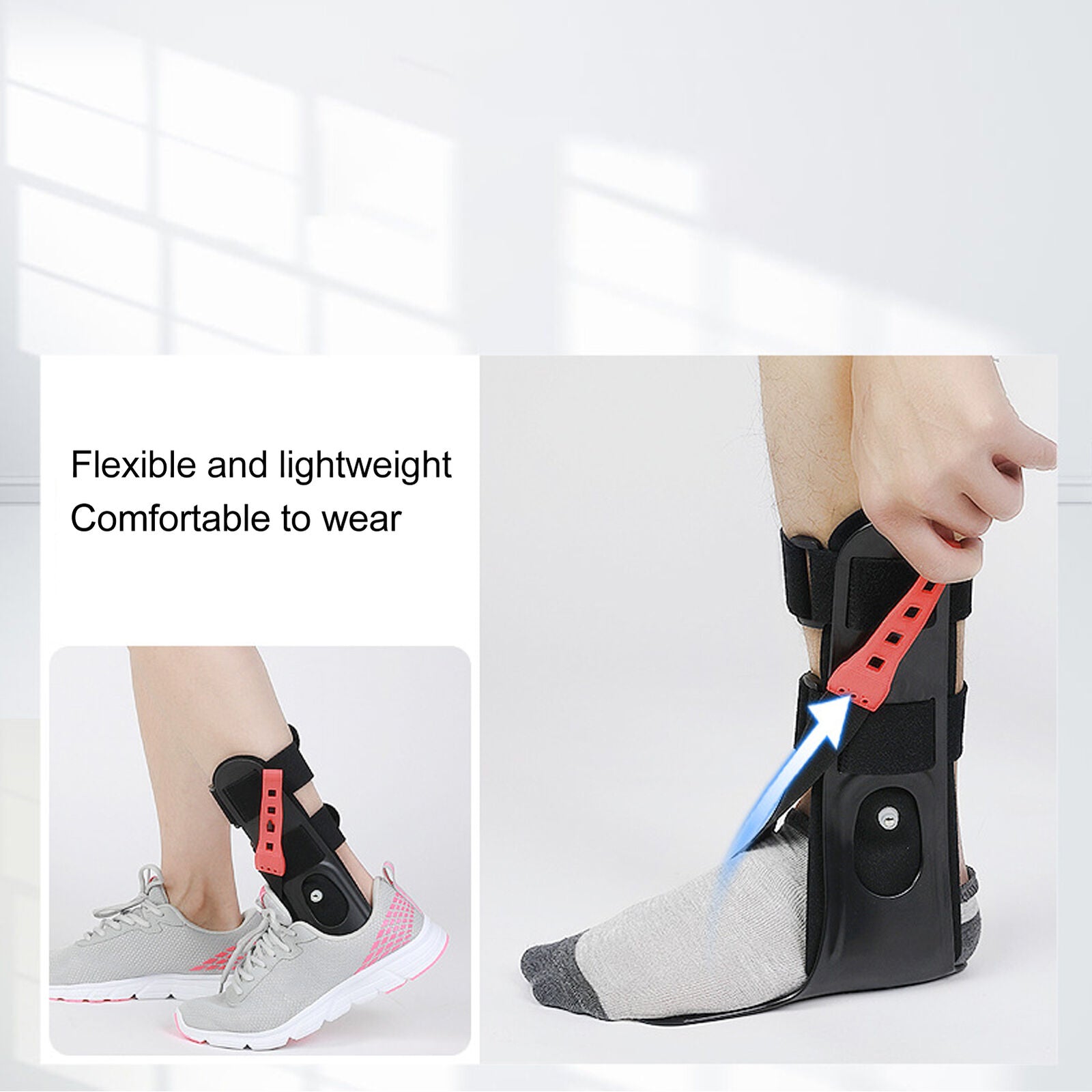 new Drop Foot Brace AFO AFOs Support Strap Elevator Poliomyelitis Hemiplegia Stroke koeek - KOEEK