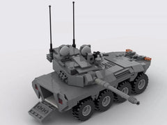 MOC-89851 Centauro Tank Destroyer Building Blocks Military Vehicle Model Kit kid 07FC0E-D4 - KOEEK