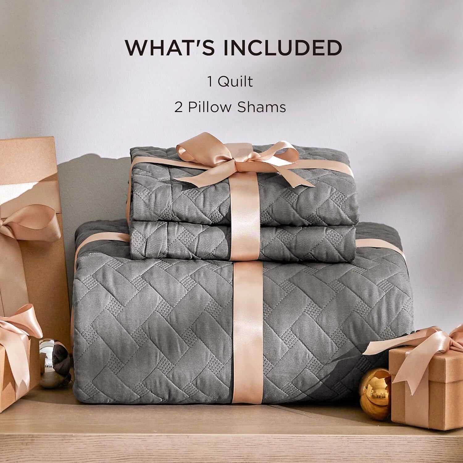 Quilts Queen Size - Lightweight Bedspreads Queen Size with Basket Weave Pattern 07FC0E-D4 - KOEEK
