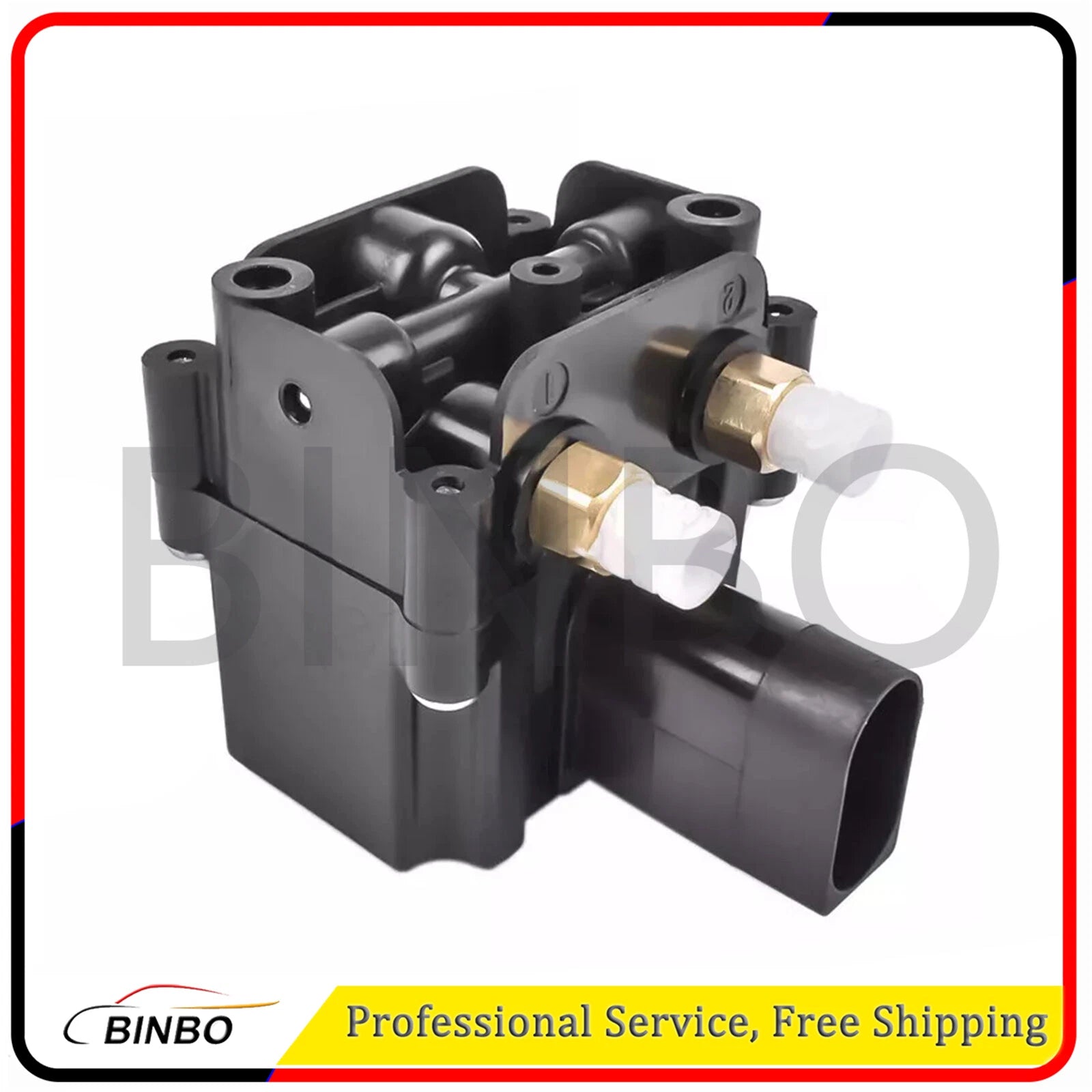 Air Suspension Solenoid Valve Block for BMW E70 X5 2007-2013 E61 37206789937 07FC0E-D4 - KOEEK