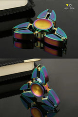 Brass/alloy Fidget Hand Spinner Finger Gyro Toy EDC Focus Stress Reliever Autism 07FC0E-D4 - KOEEK