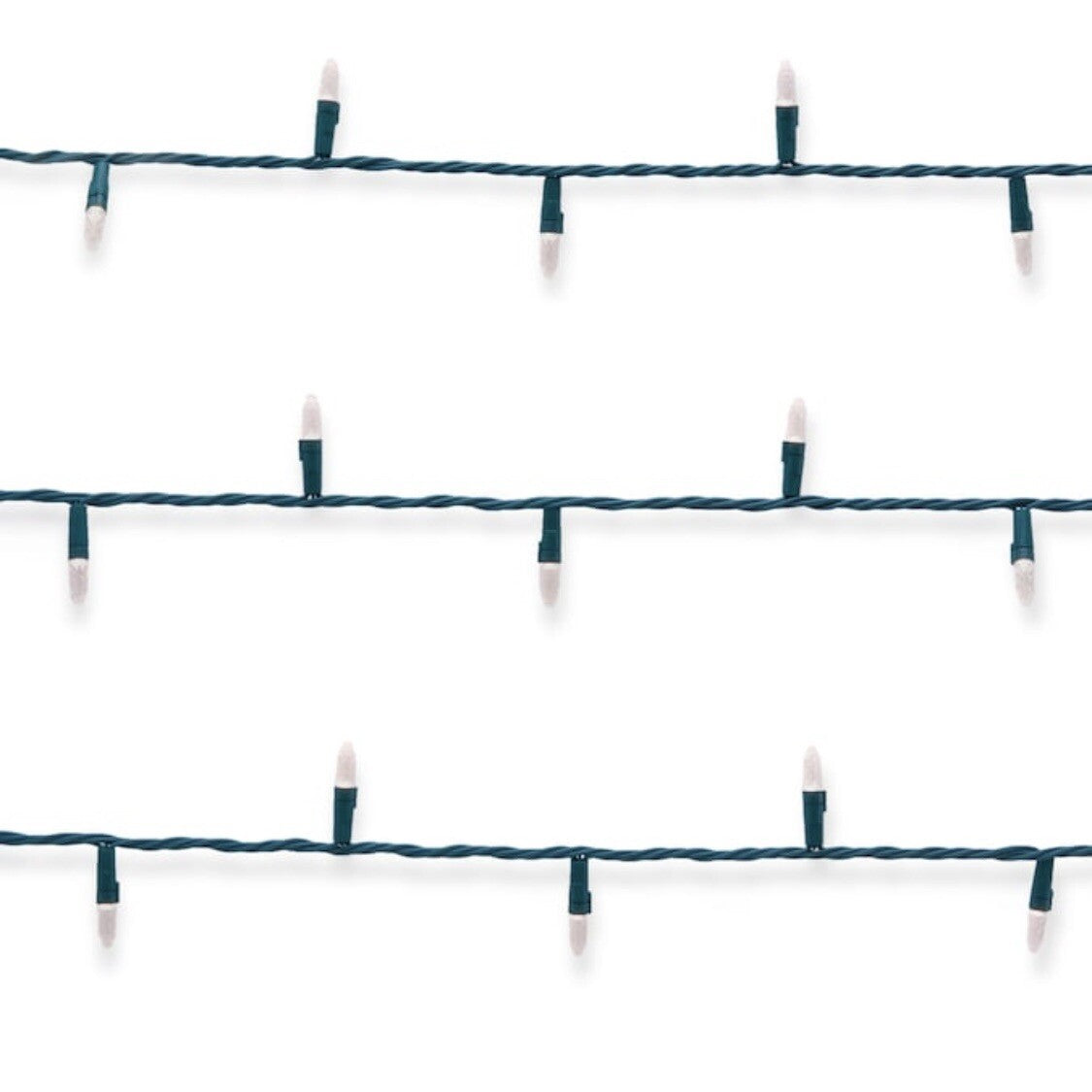 100 GE Multi Color Effects Diamond Faceted RGB LED Lights w/Remote Green Wire GE - KOEEK