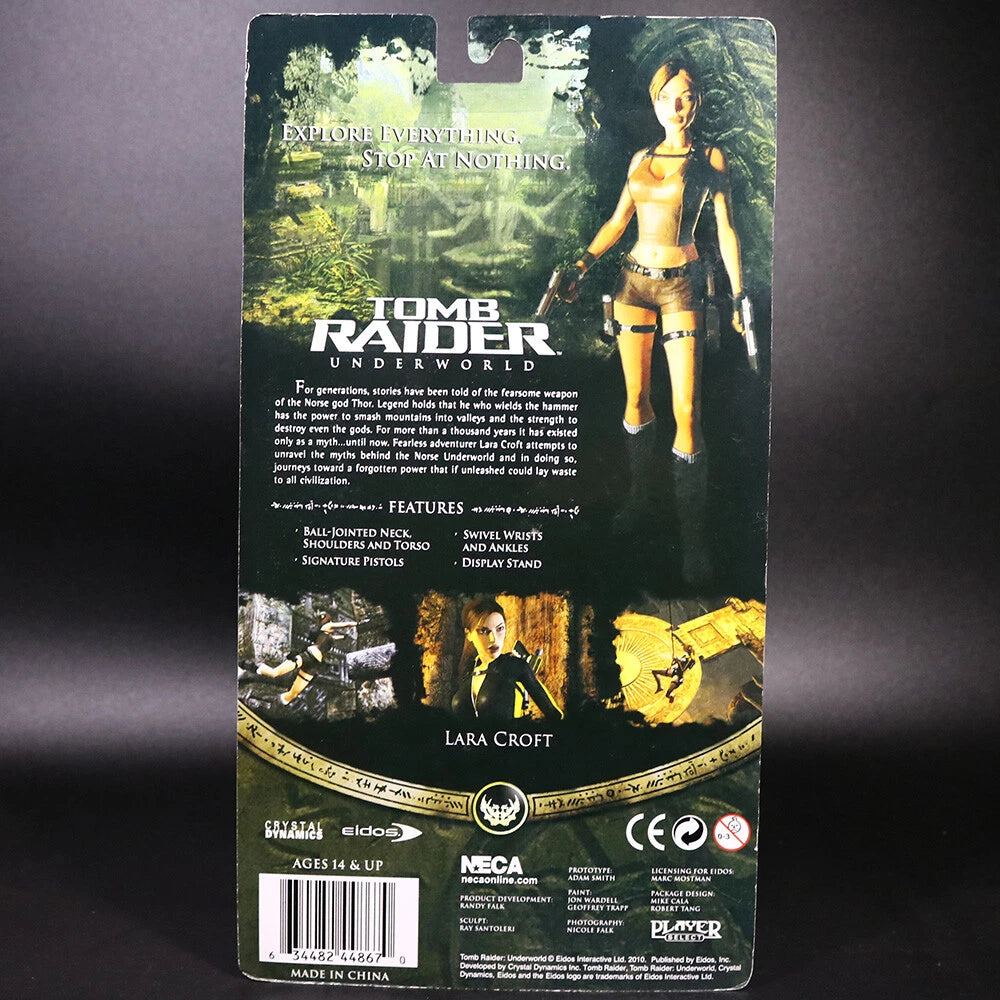 NECA Tomb Raider Underworld Lara Croft Game Ver 7" Action Figure 1:12 Collection NECA - KOEEK