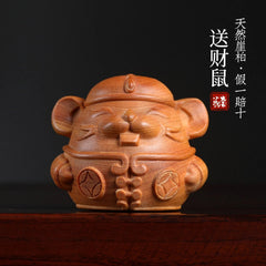 Rat Zodiac Rat Desktop Tea Pet Decorative Small Settee Piece Handicraft 07FC0E-D4 - KOEEK