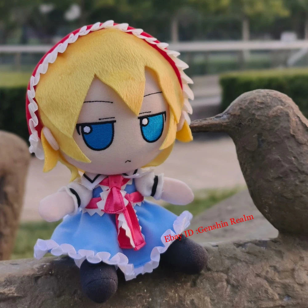 Anime Touhou Project Fumo Series Alice Margatroid Plush Doll Cartoon Gift 20cm 07FC0E-D4 - KOEEK