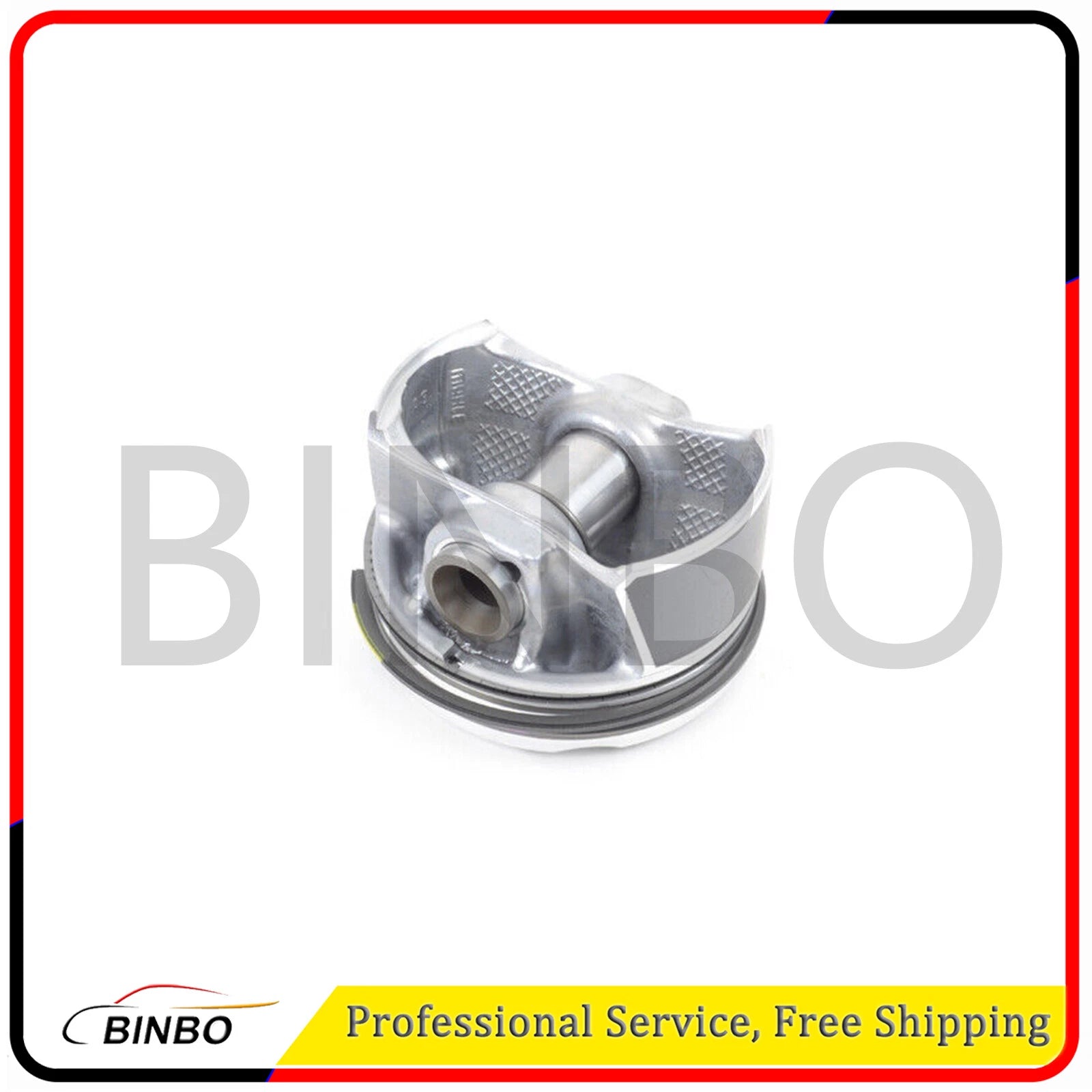 4x Piston & Ring +0.25MM For 10-16 MINI Cooper Countryman Paceman N13 N18 07FC0E-D4 - KOEEK