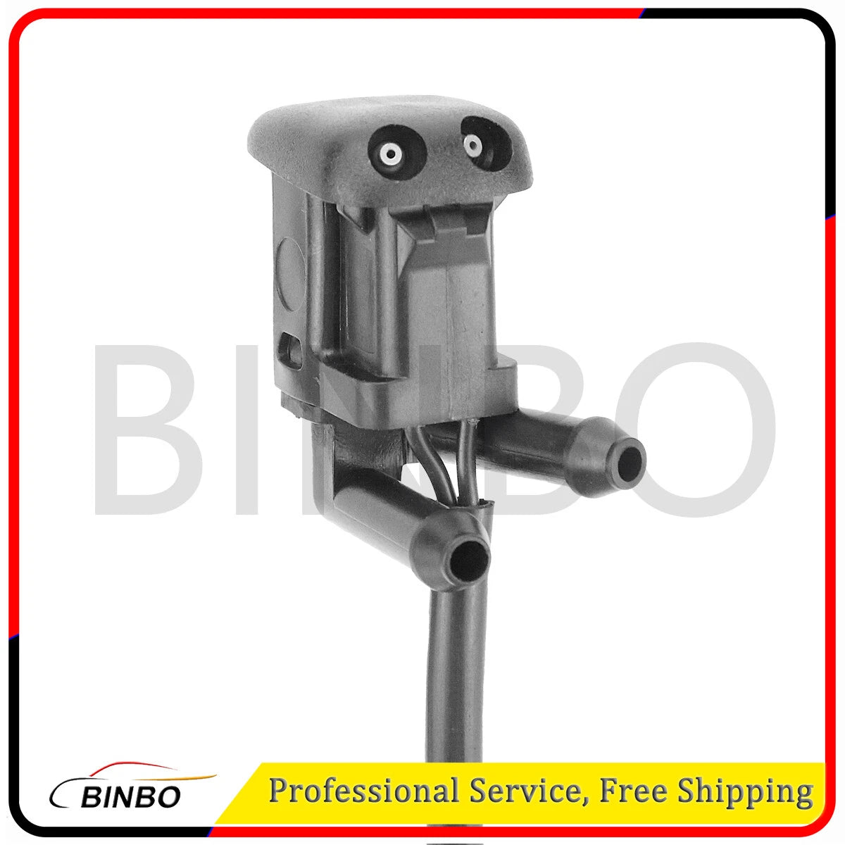 2PCS Windshield Washer Nozzles with Heating 61668361042 for 97-03 BMW 540i 4.4L 07FC0E-D4 - KOEEK
