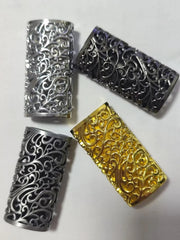 1Pc Metal Hollow Pattern Lighter Cover for BIC J5 Lighter Cover Case Shell 07FC0E-D4 - KOEEK