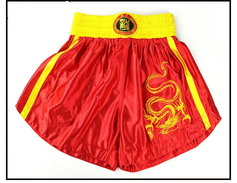 Men Women Boxing Sanda Uniform MMA Muay Thai Kung Fu Martial Arts Dragon 07FC0E-D4 - KOEEK