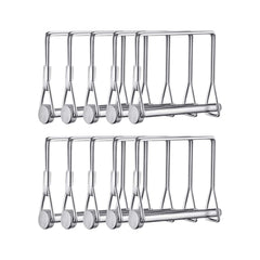 new 10 Pack Heavy Duty 1/4x4 Inch Trailer Coupler Pin Wire Lock PTO Silver 07FC0E-D4 - KOEEK