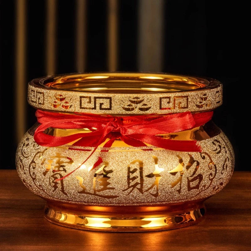4 Inches Ceramics Enshrine Incense Burner Household Buddha Tools Chinese Retro 07FC0E-D4 - KOEEK