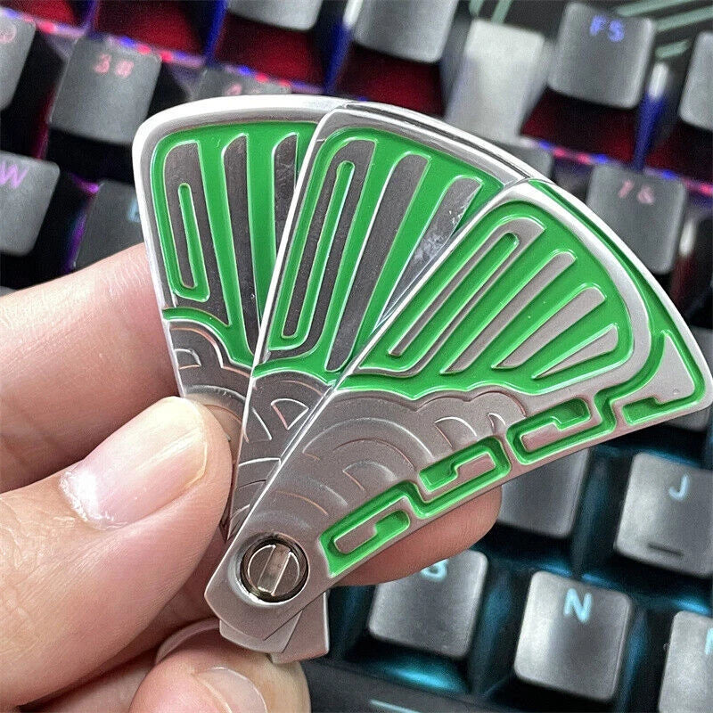 Folding Fan Haptic Slider Fidget Slider Fidget Toys ADHD Tool EDC Fidget Spinner 07FC0E-D4 - KOEEK