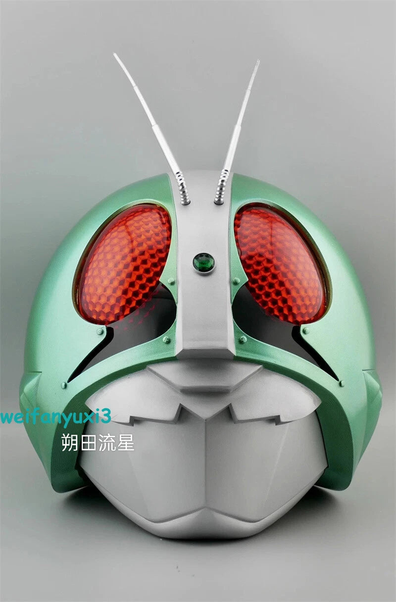 Customize Kamen Rider Resin Light Helmet 1:1 Wearable LED Masked Rider Helmet 07FC0E-D4 - KOEEK