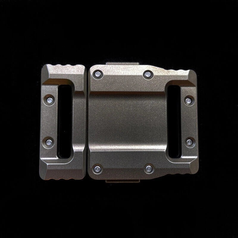 1PC Titanium Tactical Waist Lead Universal Quick Strip Mountaineering Outer Belt 07FC0E-D4 - KOEEK