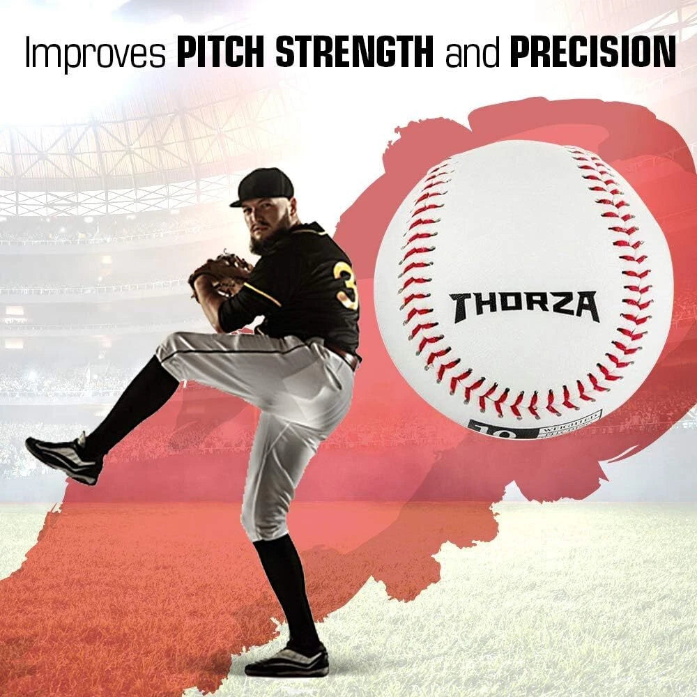 Weighted baseballs for throwing A set of 4 practice baseballs 07FC0E-D4 - KOEEK