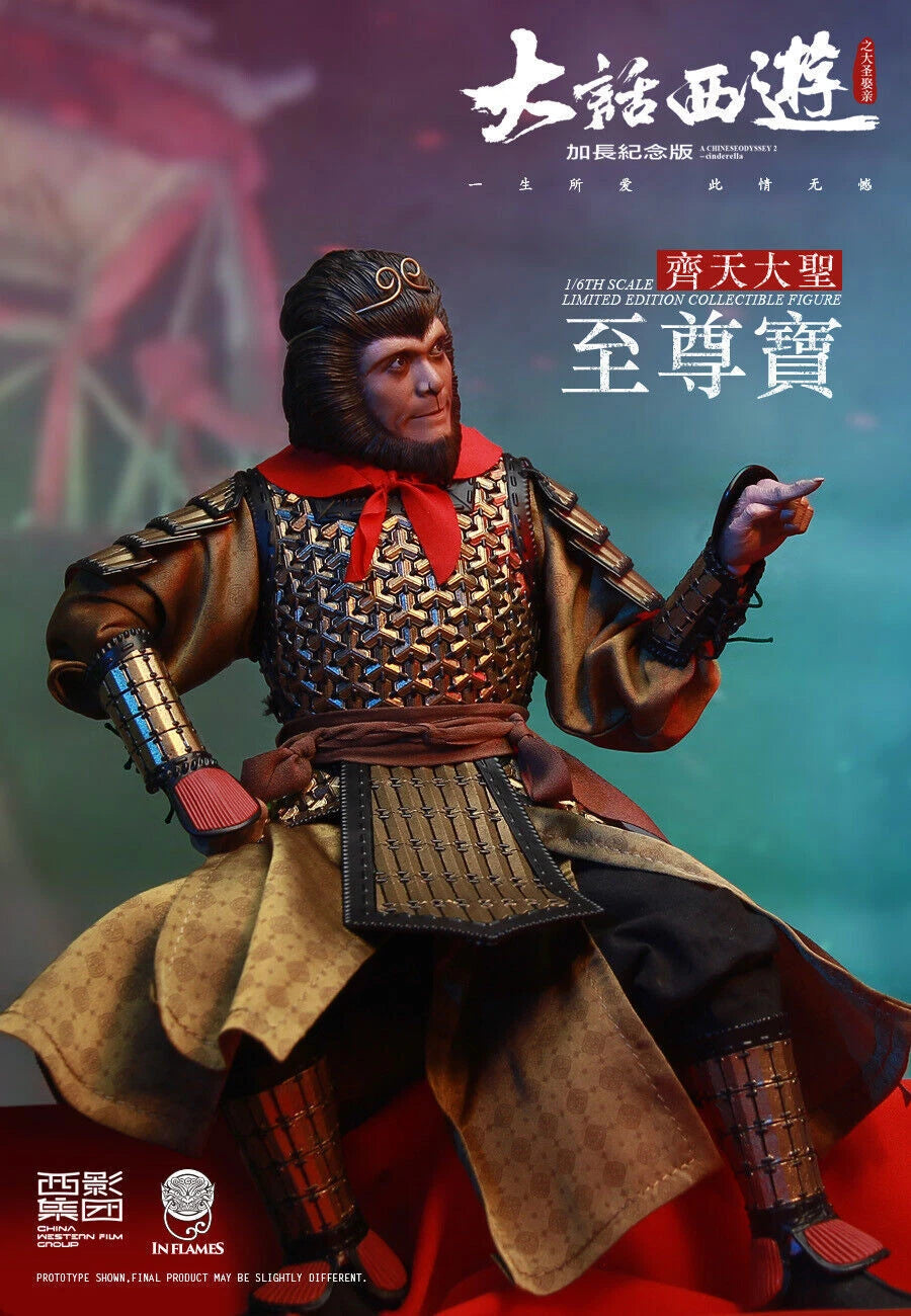 Inflames Toys LT-001 A Chinese Odyssey ZhiZunbao Monkey King 1/6 Figure INSTOCK INFLAMES_TOYS - KOEEK