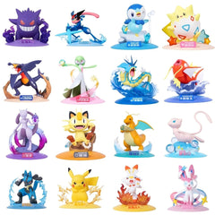 Official Pokémon Funism Mewtwo Garchomp Togepi & More Action Figurine Toy Gift 07FC0E-D4 - KOEEK