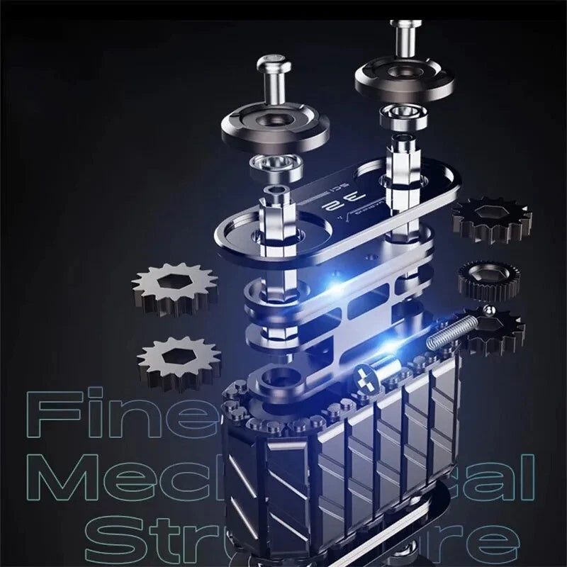 Tank Roller Fidget Spinner Metal Hand Spinner Adult Fidget EDC Toys ADHD Tool 07FC0E-D4 - KOEEK