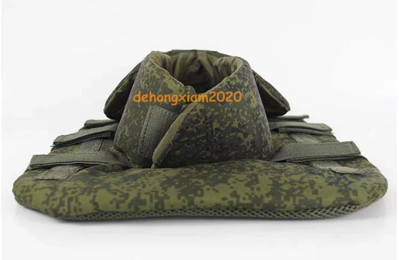 EMR Russian Tactical Vest Protection kit Shoulder Neck Protection for 6B VEST 07FC0E-D4 - KOEEK