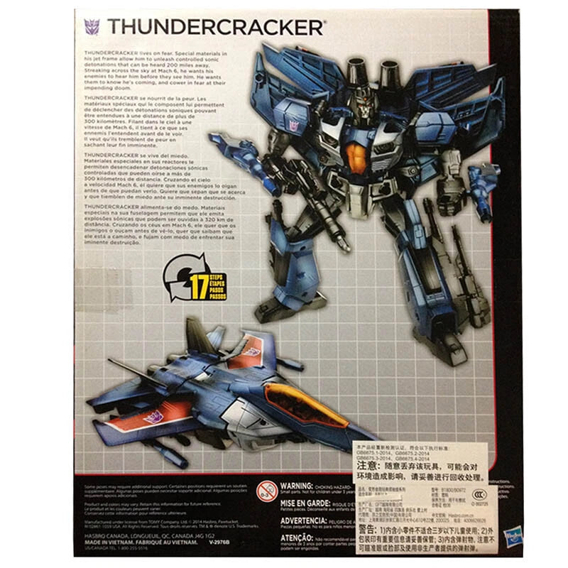 Transformers Thundercracker Combiner War Figure Hasbro Official In Stock HASBRO - KOEEK