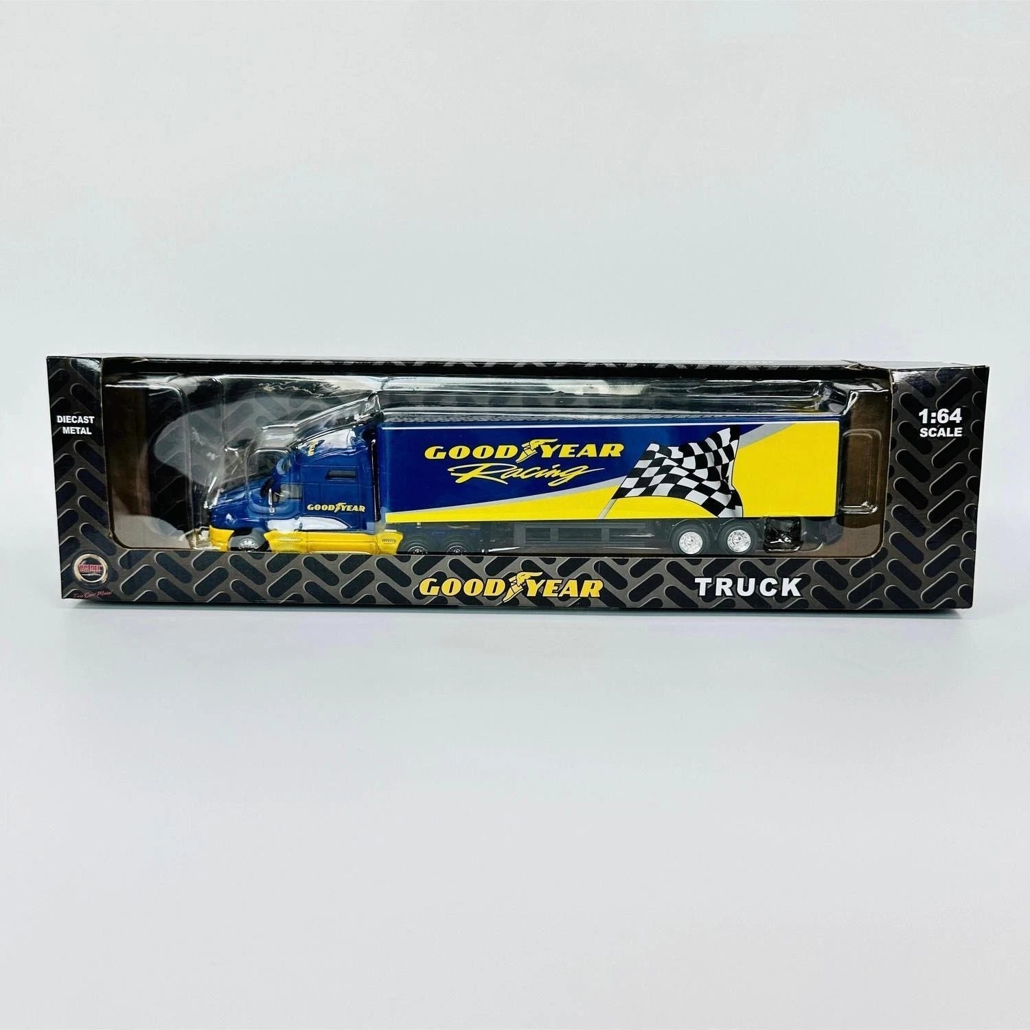 1:64  Alloy Container Trailer Diecast Truck Model Collectible gift Car with Box 07FC0E-D4 - KOEEK