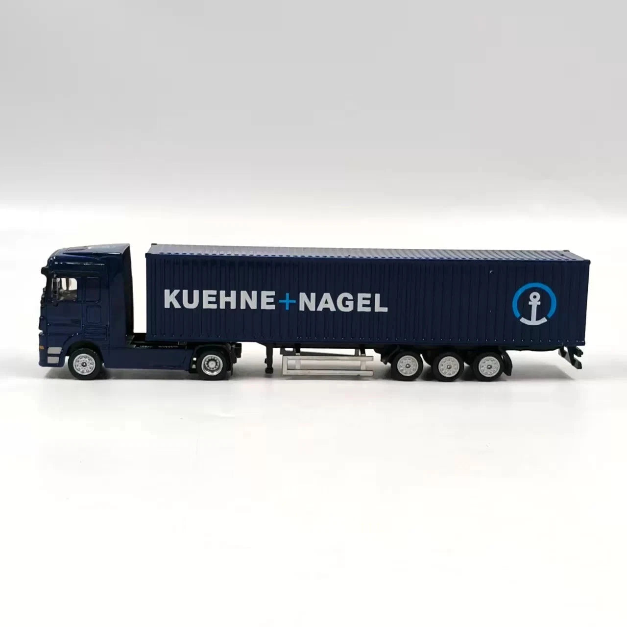 1:87 Mercedes-Benz Truck Kuehne+Nagel Container Trailer Alloy Model Display 07FC0E-D4 - KOEEK