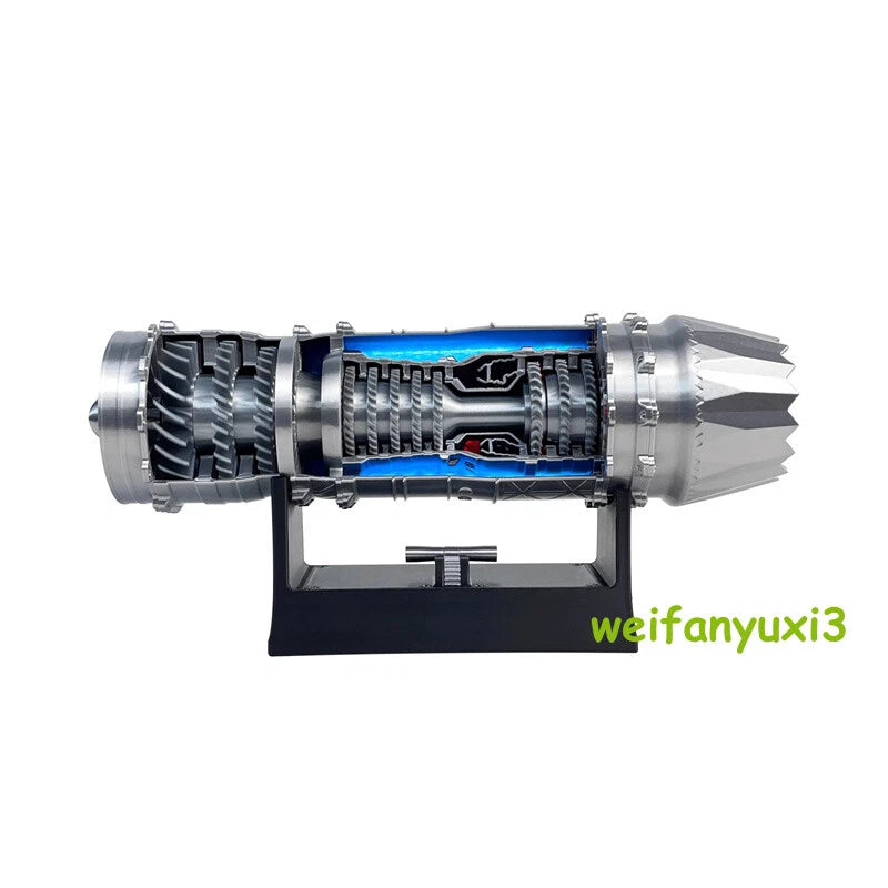 1:18 Mini Fighter J-35 Aircraft Engine Model Electric Finished Model Toy Gift 07FC0E-D4 - KOEEK