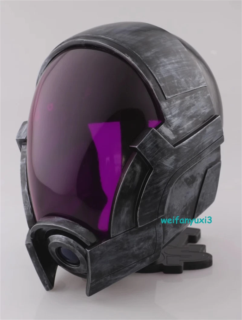 Replica MASS EFFECT Tali Zorah Cosplay Helmet FRP Mask Headwear Halloween Prop 07FC0E-D4 - KOEEK