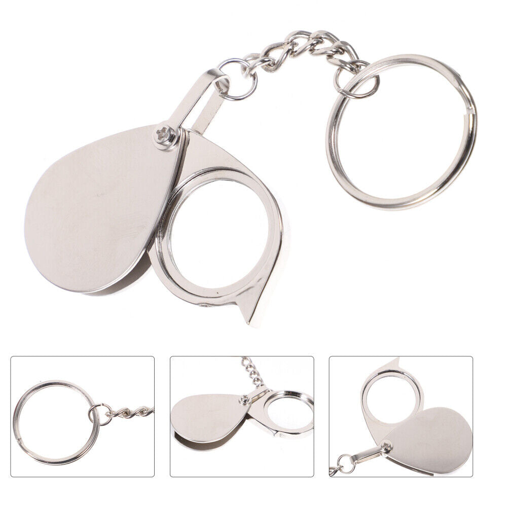 new  Kids Keychain Keychains for Mini Portable Magnifier Loupe Miss koeek - KOEEK