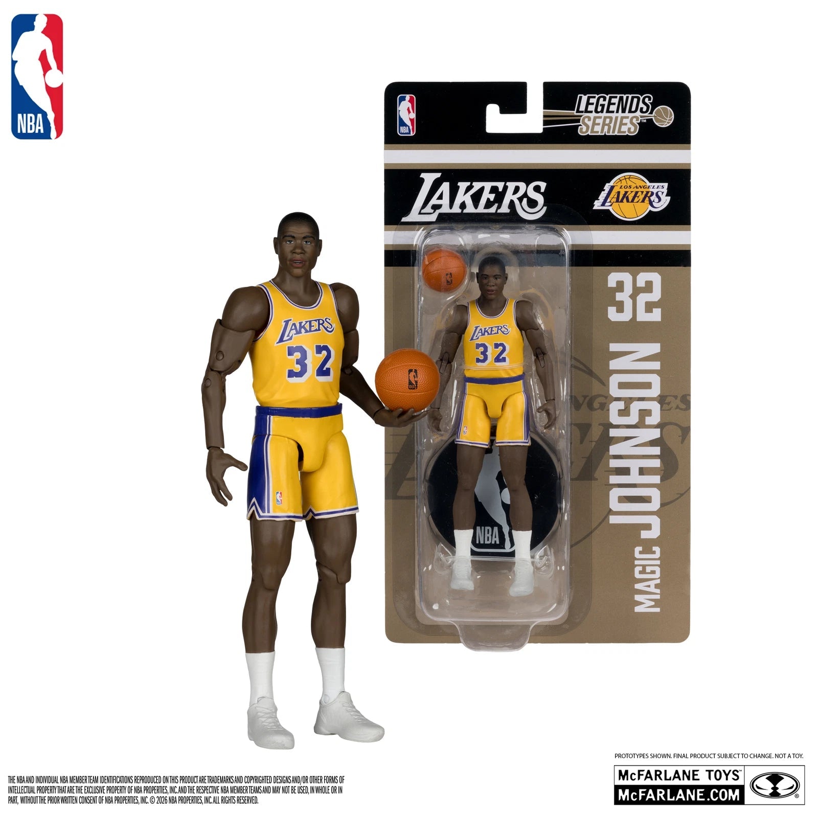 McFarlane Basketball Stars Larry Bird Magic Johnson 6" Action Figures Presale 07FC0E-D4 - KOEEK