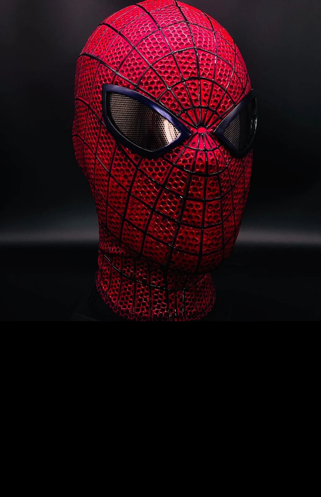 The Amazing Spider-man Andrew Garfield Cosplay Mask Prop 1:1 Full 3D Texture Ver 07FC0E-D4 - KOEEK