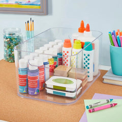 Transparent plastic storage box, food storage container: 12 inches × 8 inches 07FC0E-D4 - KOEEK