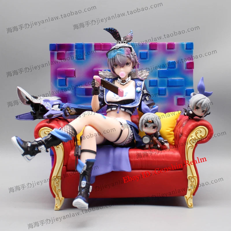 Honkai: Star Rail Silver Wolf Sitting Position 1/6 Pvc Figure Model Collection 07FC0E-D4 - KOEEK