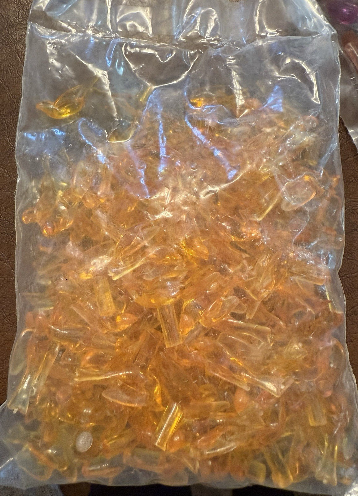 NOS Vtg Crafters Lot /Ceramic Christmas Tree MINI Lights Twist Flame Bulbs Pegs 07FC0E-D4 - KOEEK