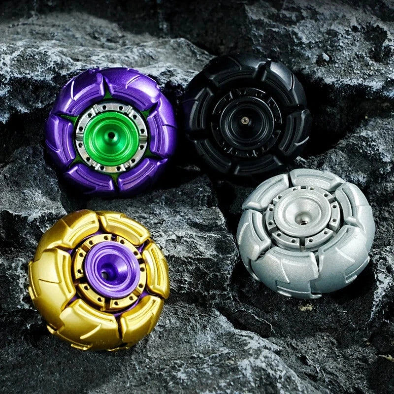 EDC Deformation Mecha Fidget Hand Spinner Alloy Stress Relief Fingertip Gyro 07FC0E-D4 - KOEEK