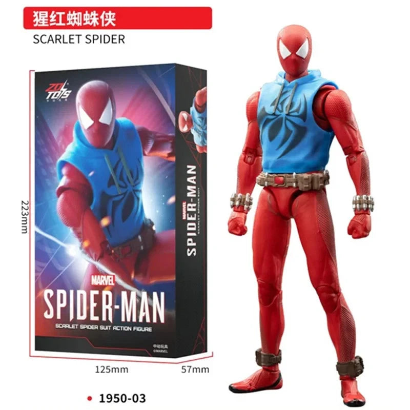 ZD Toys Marvel Scarlet Spider 1/10 Scale Articulated Collectible Figure 07FC0E-D4 - KOEEK
