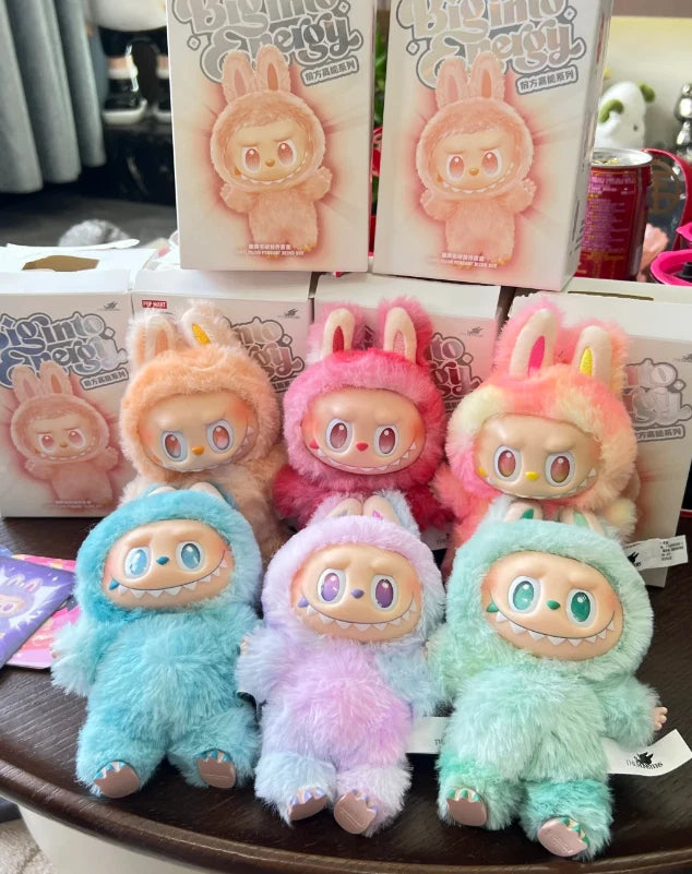 Design Vivid POP MART The Monsters Big into Energy Vinyl Plush Pendant Blind Box POP_MART - KOEEK