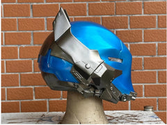Batman Red Hood Arkham Knight Jason Halloween Cosplay Helmet FRP Mask LED Eyes 07FC0E-D4 - KOEEK