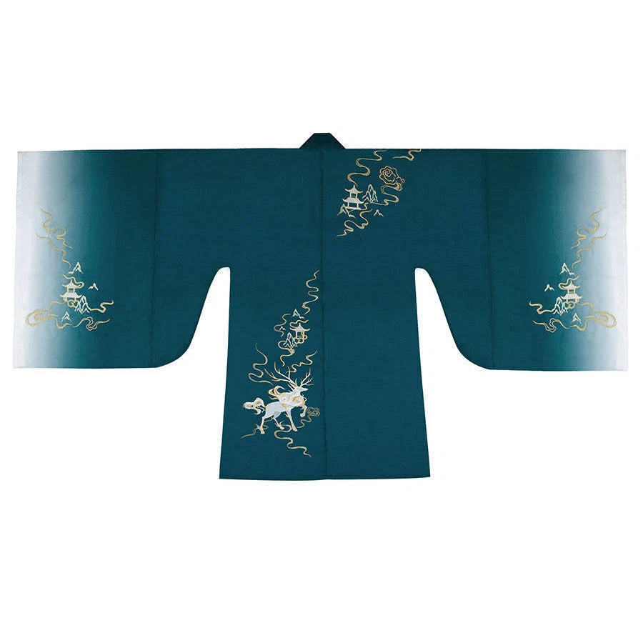 Chinese Ancient Hanfu Costume Women Clothes Traditional Tang Dynasty Folk Dance 07FC0E-D4 - KOEEK