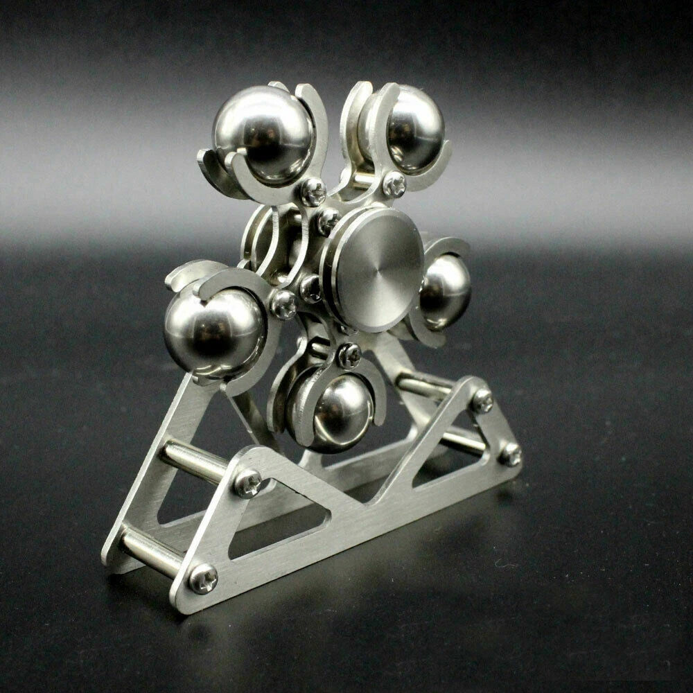 Stainless Steel Ferris Wheel Gyroscope Hand Spinner Fidget Decompression EDC Toy 07FC0E-D4 - KOEEK